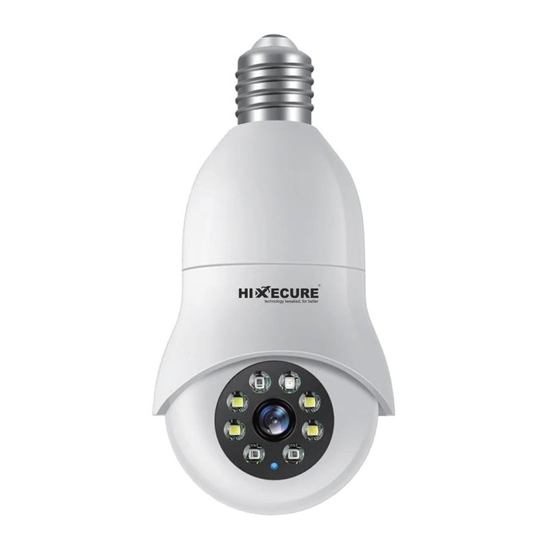 2MP PTZ Bulb WiFi Camera | Human Detection, Night Vision, 2-Way Audio | Suppo…