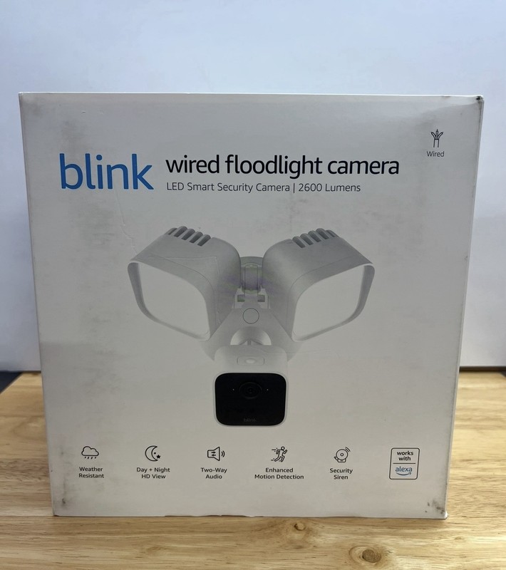 Amazon Blink Wired Floodlight Smart Security Camera