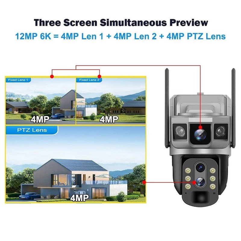 4G/WiFi Solar Cam – PIR Sensor, Night Vision, Waterproof gallery