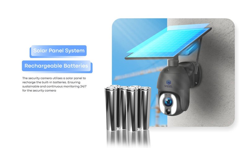 Outdoor Security Camera 4G Solar Panel 24/7 Optical Zoom 10X PTZ 360 LIVE VIEW gallery