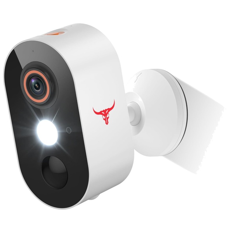 1080p Wireless Security Camera with Night Vision & AI Detection for Home Safety