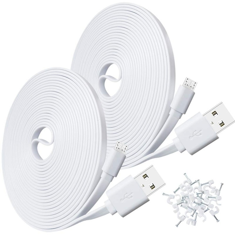 2pack 10ft Usb Power Extension Cable For Wyze Camwyzecam Panyi Home Cameranestca
