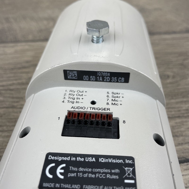IQ inVision IQeye IQ765N Day/Night Indoor IP Camera F1.8/4-10mm Lens gallery