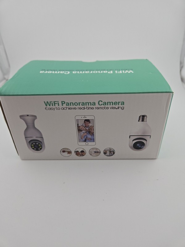 Wifi Panorama Camera Model YIIOT E27 White