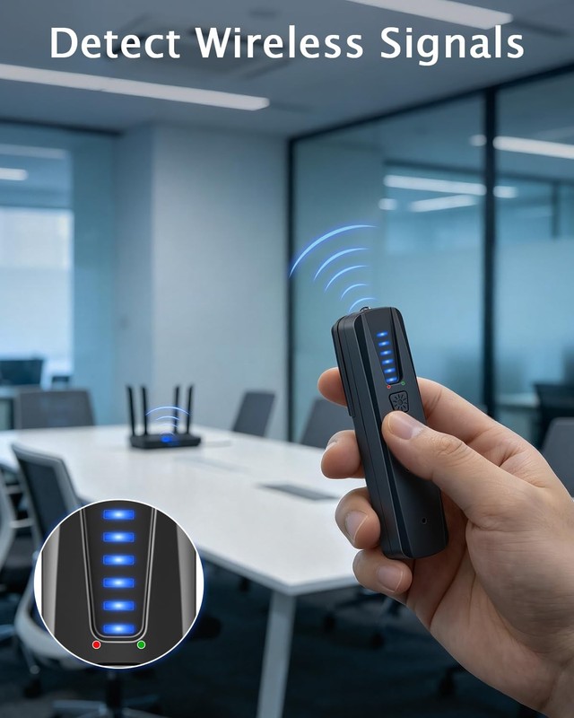 Hidden Camera Detector, Anti-Spy Camera Finder, RF Signal & WiFi Scanner, Hid... gallery