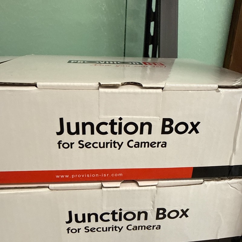 Provision ISR Junction Box for Security Camera PR-JB141P66 - Lot of 4 gallery