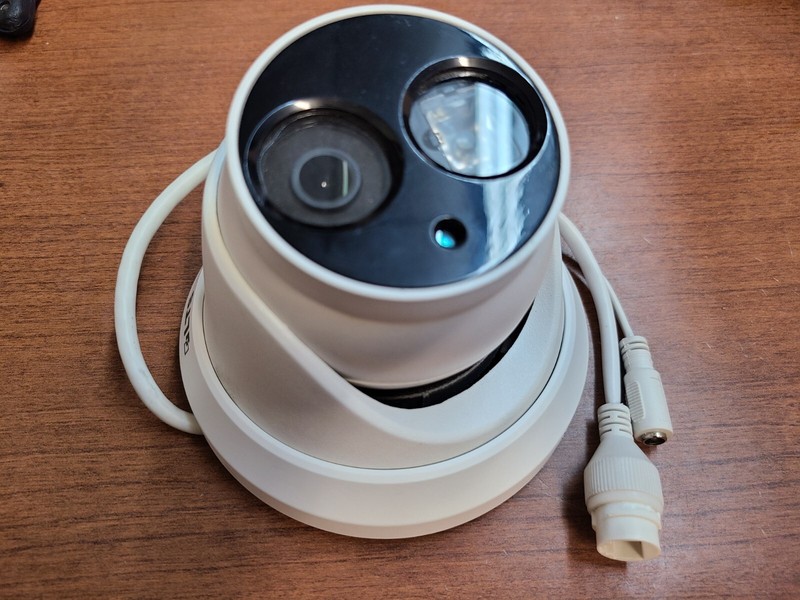 LTS PLATINUM CMIP1142-28 4.1MP 2.8MM PoE TURRET IP SURVEILLANCE CAMERA AS-IS!!!