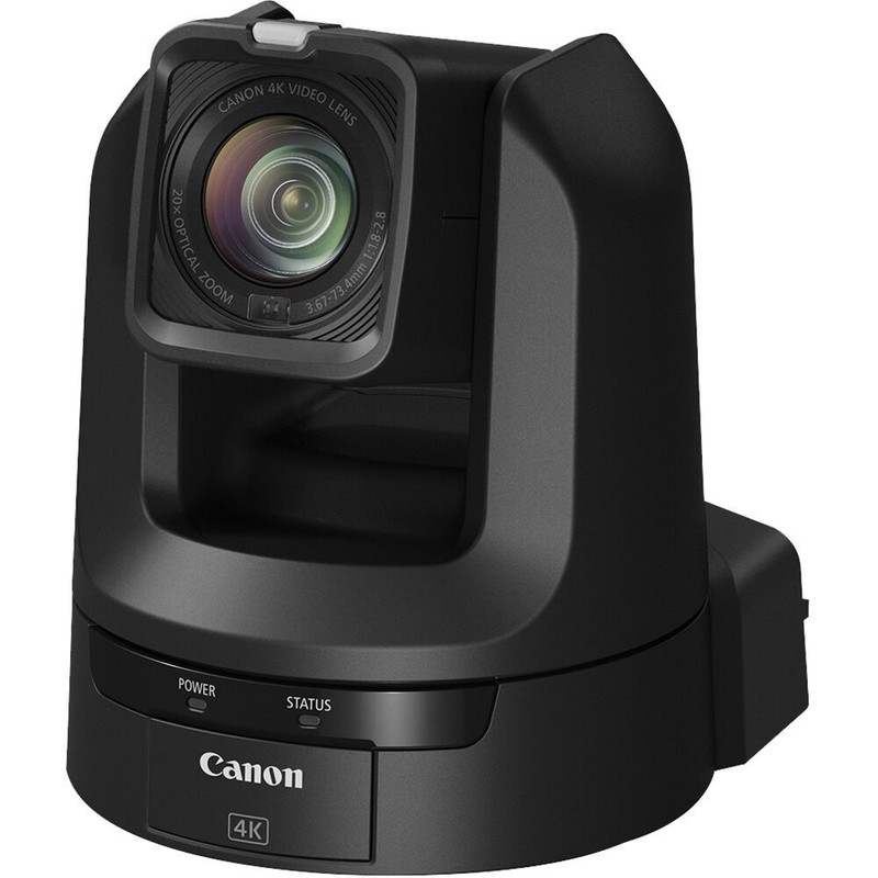 2 x Canon CR-N100 4K NDI PTZ Camera with 20x Zoom + Canon RC-IP100 Controller + gallery