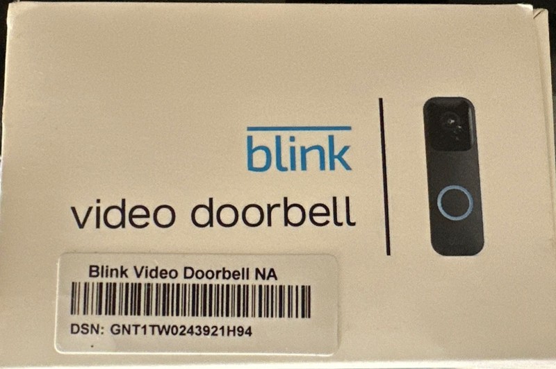 Blink Smart Wifi Video Doorbell Wired/Battery Operated with Sync Module 2 NEW gallery