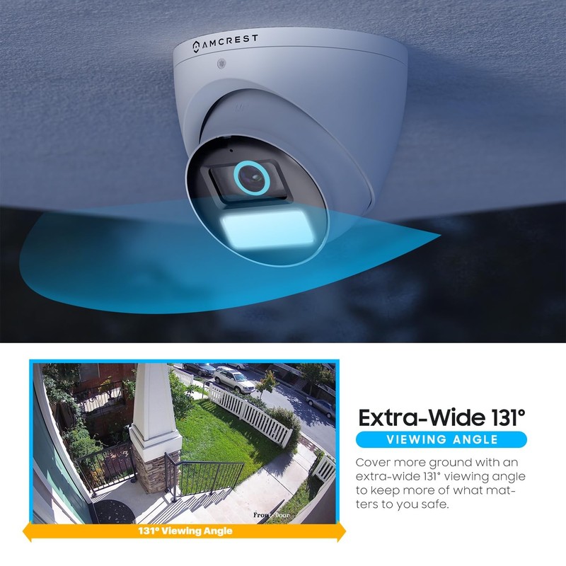 Analog 5MP NightColor Outdoor , Turret 5MP @ 25fps, CCTV-Coax-BNC, 131ft Full... gallery