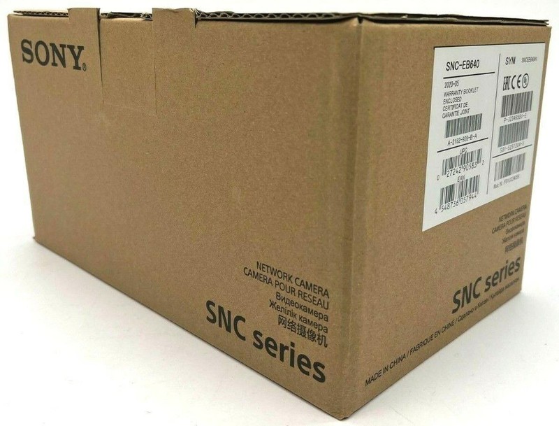 Lot of 10 Sony Security Camera Indoor FHD SNC-EB640 Box-type 1080p (New in Box) gallery