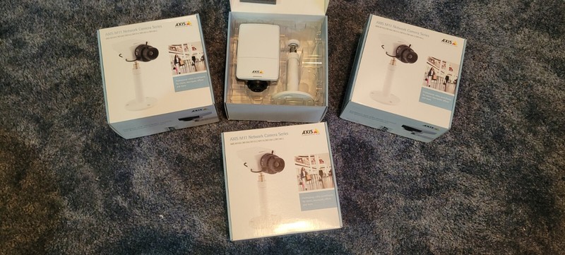 Four New Axis Security Camera M1144-L IP Infrared M1144L Megapixel 0436-001