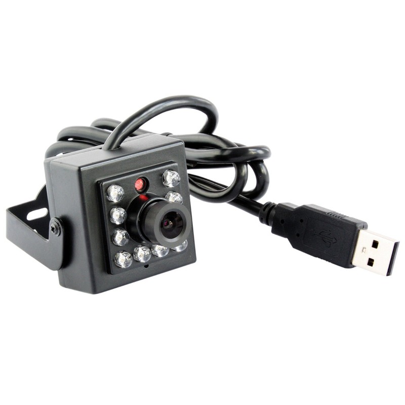 USB Mini Box Security Camera HD 1.3MP 960p AR0130 CMOS IR LED Night Vision