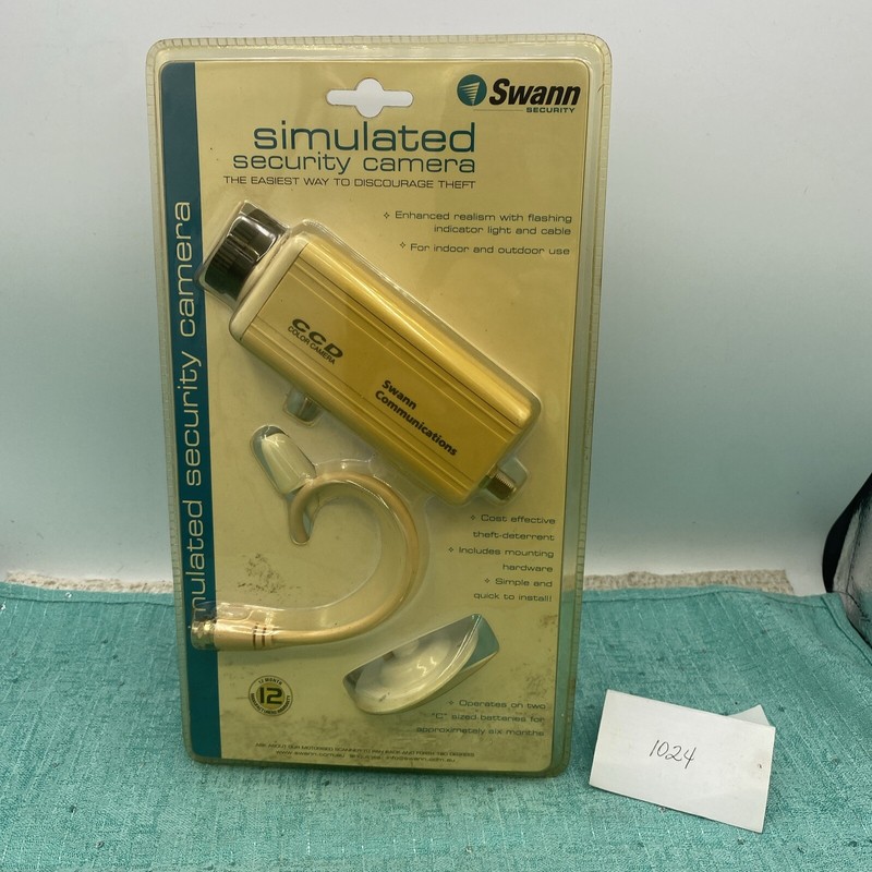 Swann Simulated Security Camera N3960 CCD Color Camera Brand New In Pkg