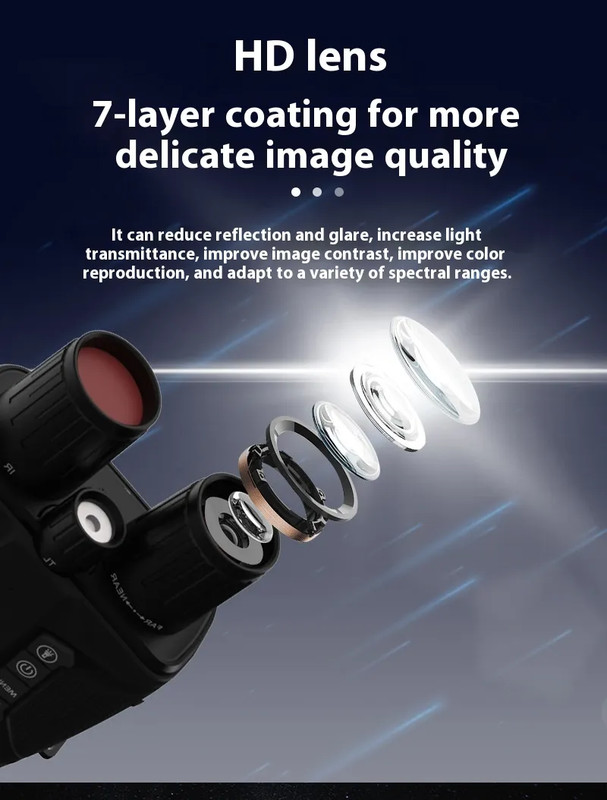 4K Infrared Digital Night Vision Camera Large Screen Visual Backlight Button gallery
