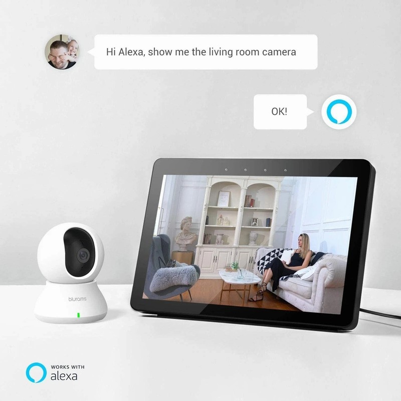 Blurams 2K Home Security Security Camera Works with Alexa & Google Assistant gallery