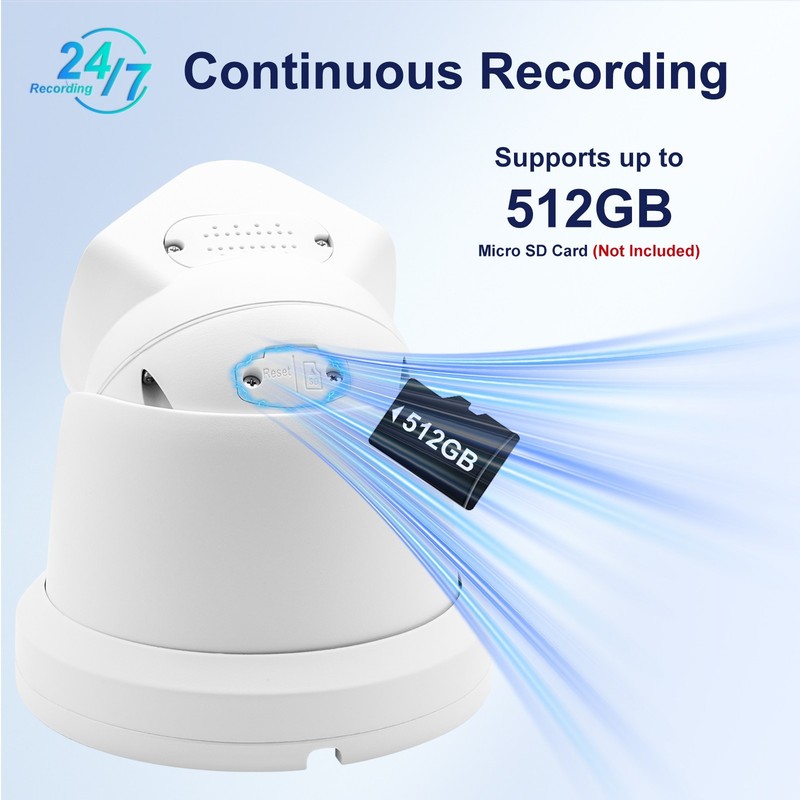 Anpviz 4K Dual Lens PoE IP Camera 180° Panoramic Outdoor Smart Dual Light Metal gallery