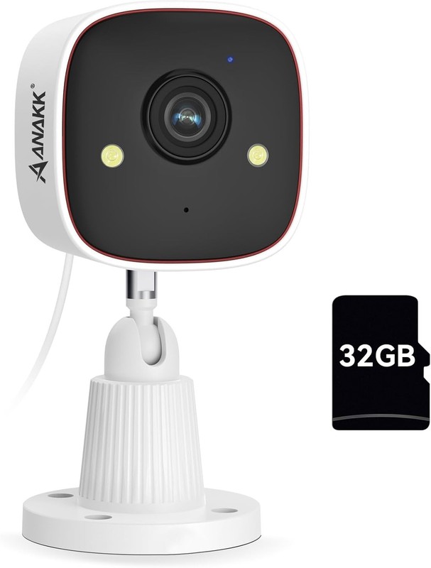 Advanced 3MP Indoor/Outdoor Security Camera with Motion Detection & Night Vision gallery