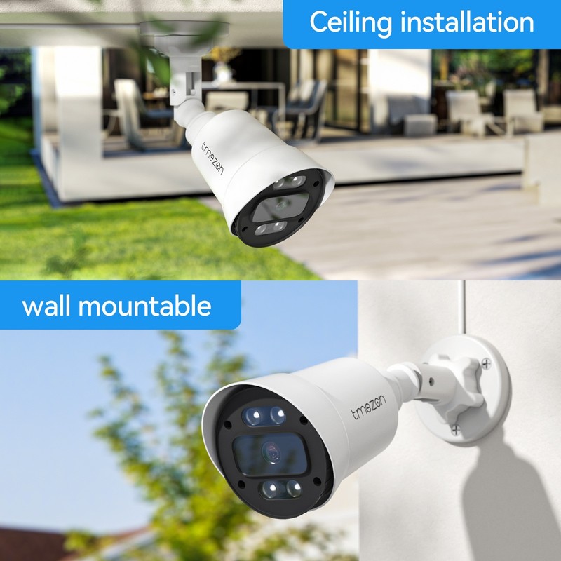 4PCS Surveillance Camera AHD Bullet Security Camera 1080P Wired Outdoor/Home gallery