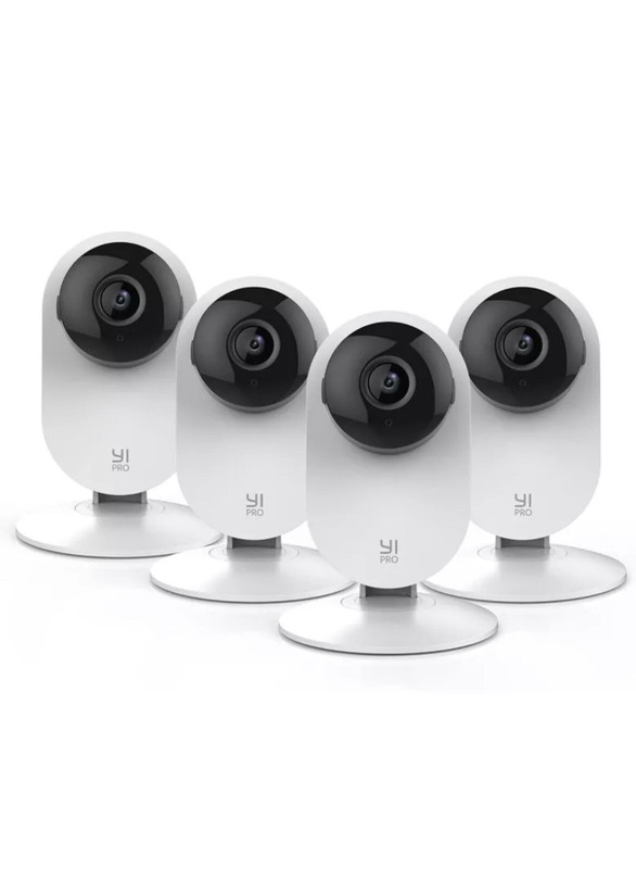 YI Pro 1080P 4PC Home Security Camera, 2.4Ghz Indoor IP Camera with Person
