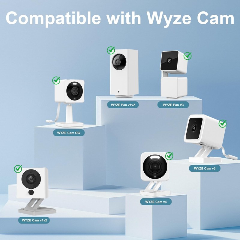20Ft/6m Outdoor Power Adapter with Wyze Cam V4/V3,Duo Cam Pan,Wyze Pan V4/V3/... gallery