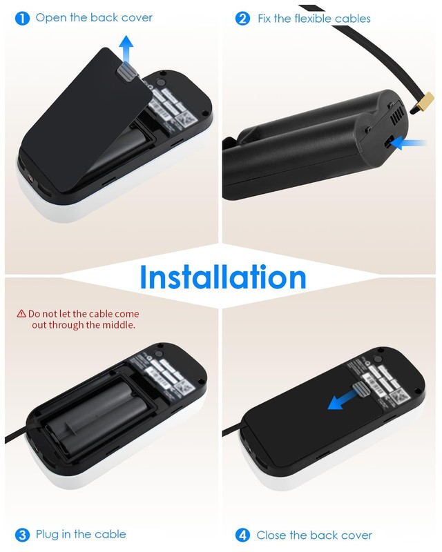 Power Adapter Kit for myQ Smart Garage Video Keypad,Angle Adjustable(30 to 14... gallery