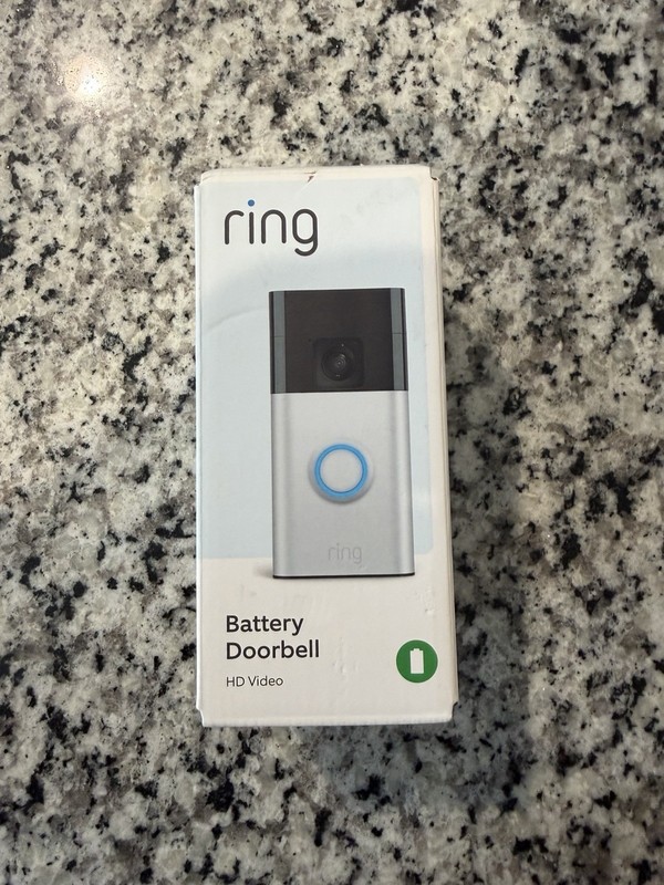 Ring Doorbell Battery Operated HD Video Security Camera