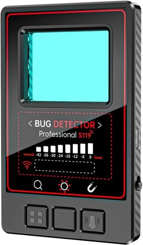 2025 Hidden Camera Detector with Night Vision & 8-Level Sensitivity, Anti-Spy gallery