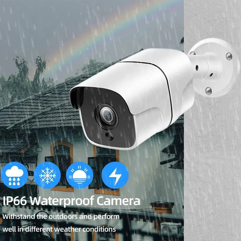 5MP Tuya 5G WiFi Bullet IP Camera Outdoor Wireless Security Cam Auto Tracking gallery
