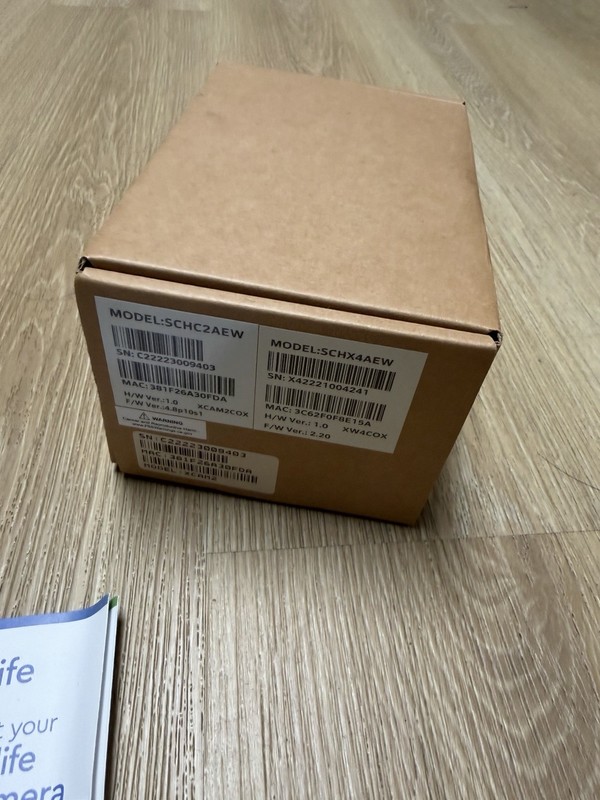 COX Home Life XCAM2 HD Camera - Model SCHC2AEW SCHX4AEW - Open Box Brand New gallery