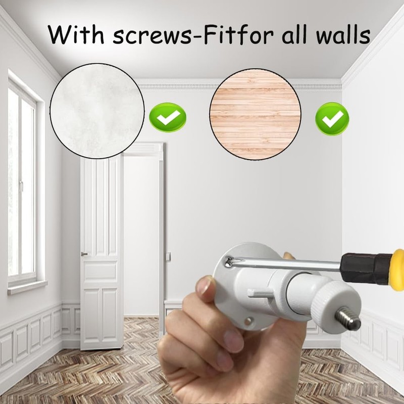 Adjustable Metal Wall Mount Compatible with Arlo, Arlo Pro 2/3/4/5/Ultra/Ultr... gallery