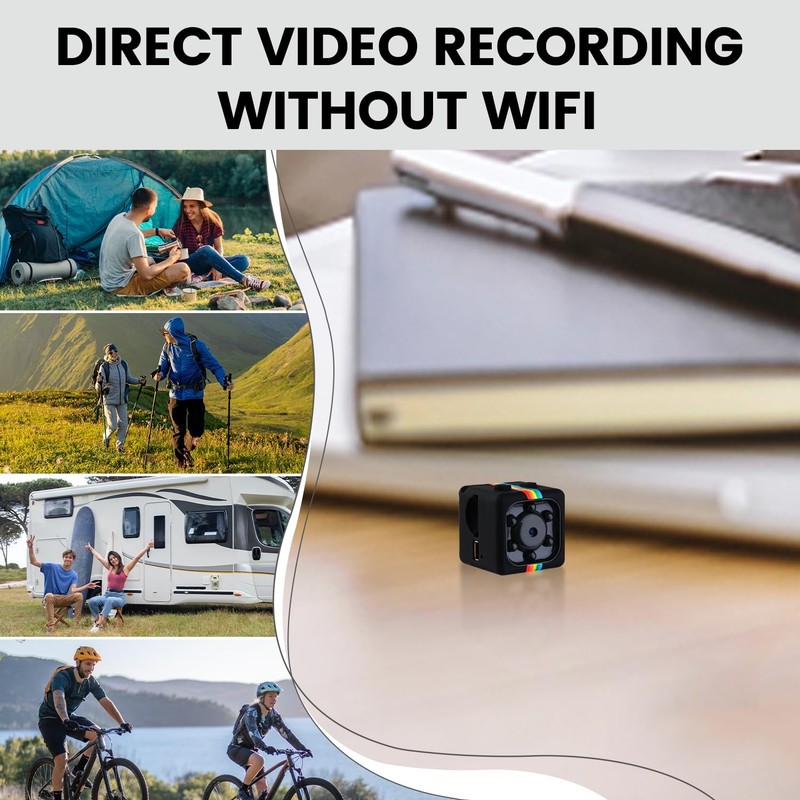 Mini Camera Wireless, 1080P No WiFi Security Camera, Small Cameras with 32GB ... gallery