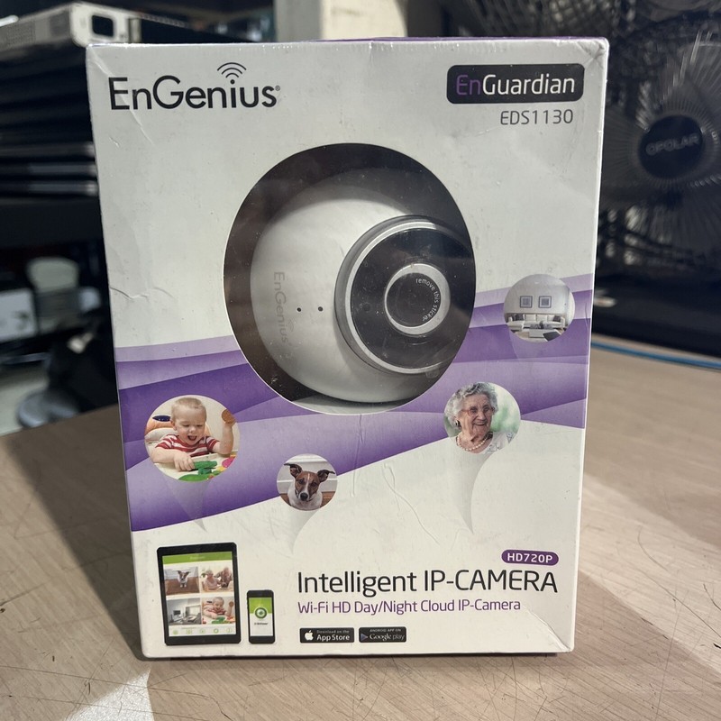 ENGENIUS EDS1130 1 MEGAPIXEL NETWORK CAMERA, COLOR, MONOCHROME