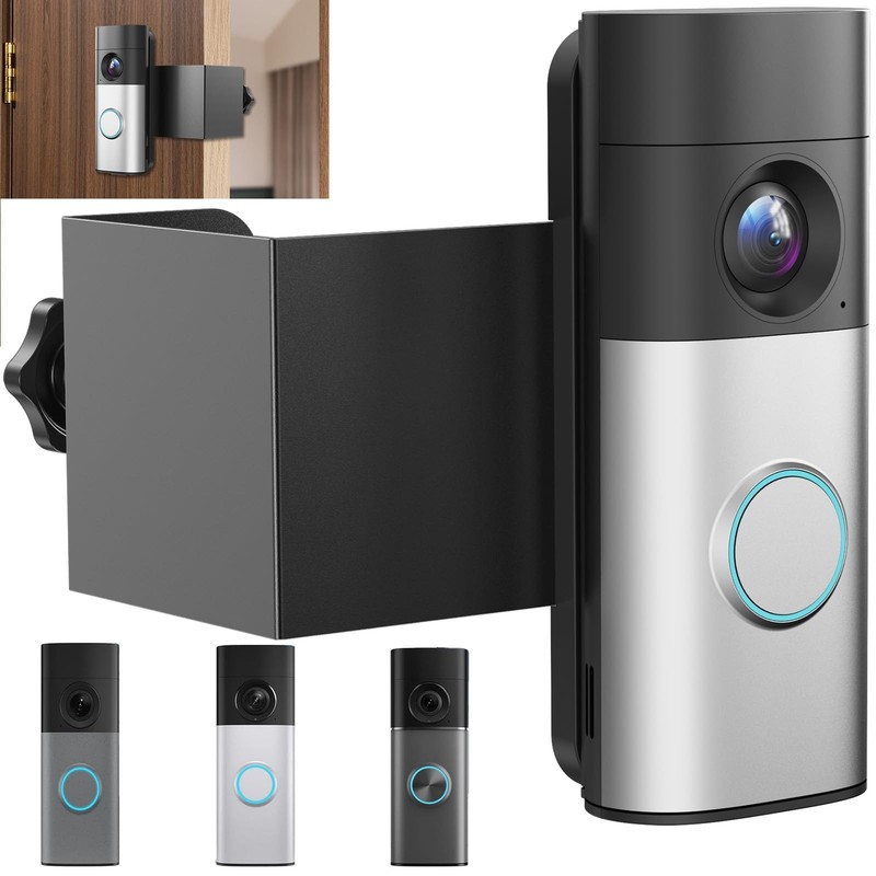 Anti-Theft Doorbell Mount Compatible with R-ing Battery Doorbell/Plus/Pro(202…