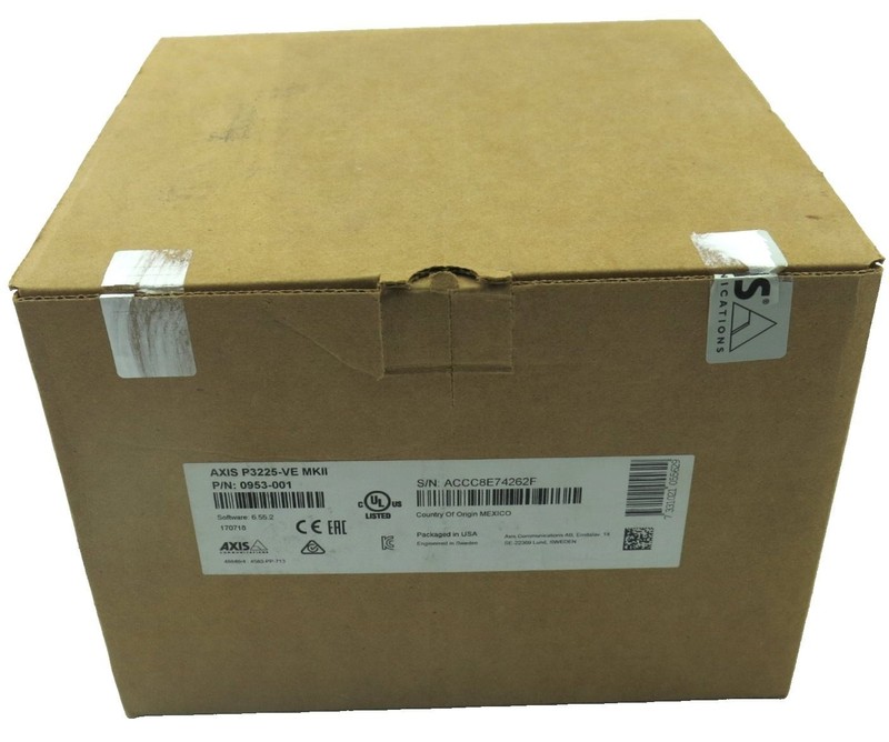 AXIS P3225-VE MKII Network Camera - Network Surveillance 0953-001 New In Box gallery