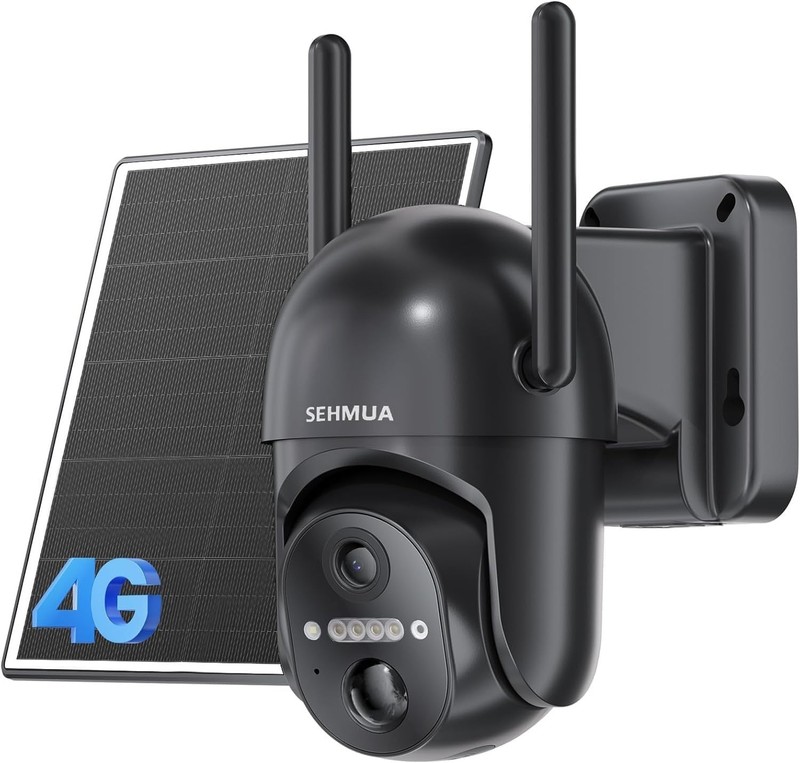 Revolutionary Solar-Powered 4G LTE Security Camera - Night Vision & Alerts gallery
