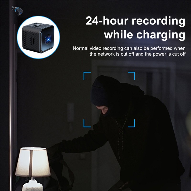 X2 Mini Smart Home Security Camera Wireless Remote Control Human Detection DYRW