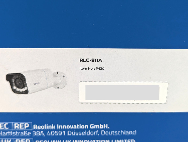 Reolink RLC-811A PoE Outdoor 4K Surveillance Camera | White gallery