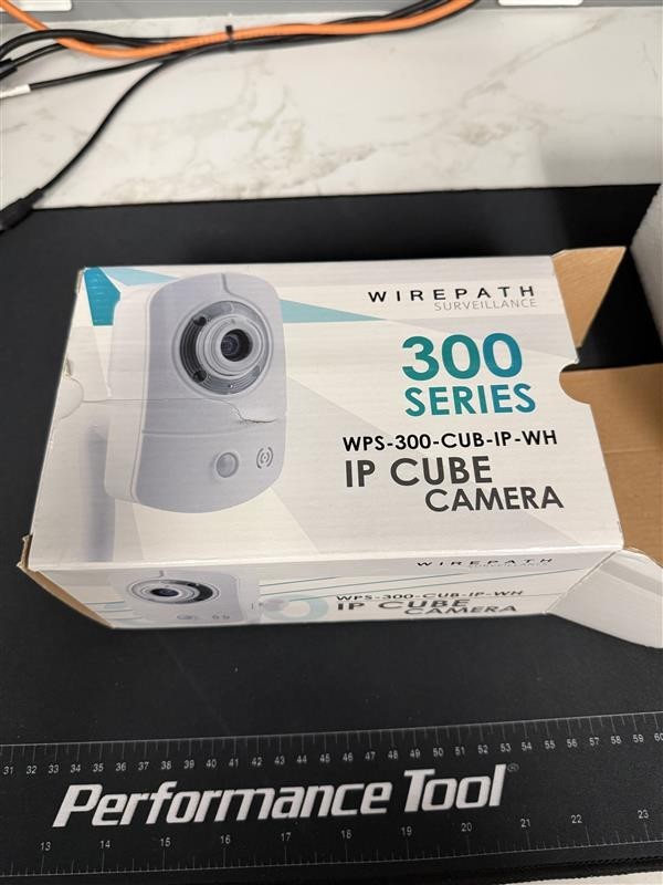 WirePath WPS-300-CUB-IP-WH 1080P IP PIR Camera r238