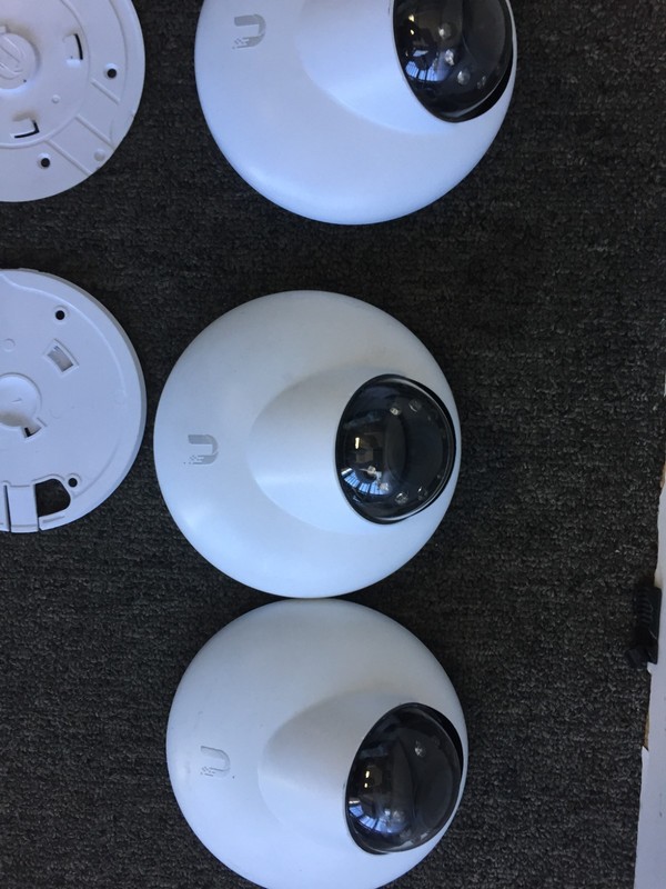 Lot of 3 Ubiquiti Networks UniFi UVC-G3-DOME 1080p Dome Security Camera gallery