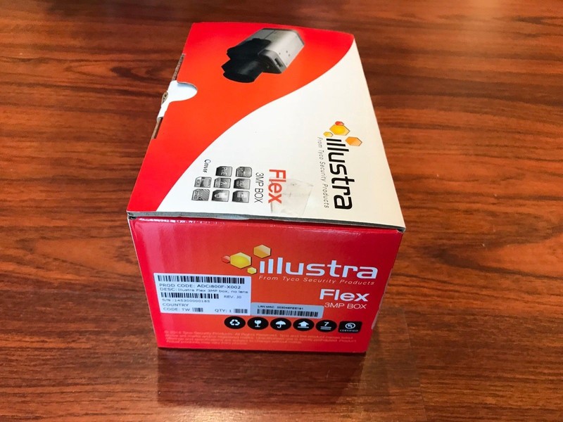 American Dynamics ADCI800F-X002 Illustra Flex 3MP Box Camera No Lens TDN gallery
