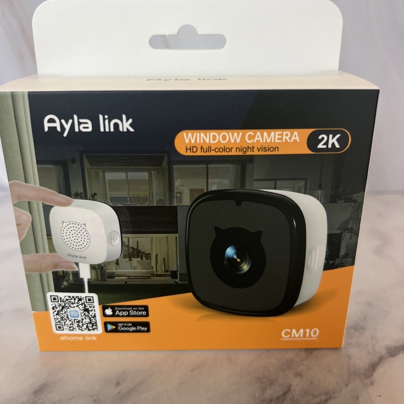 New In Sealed Box Window Security Camera System 2K Color