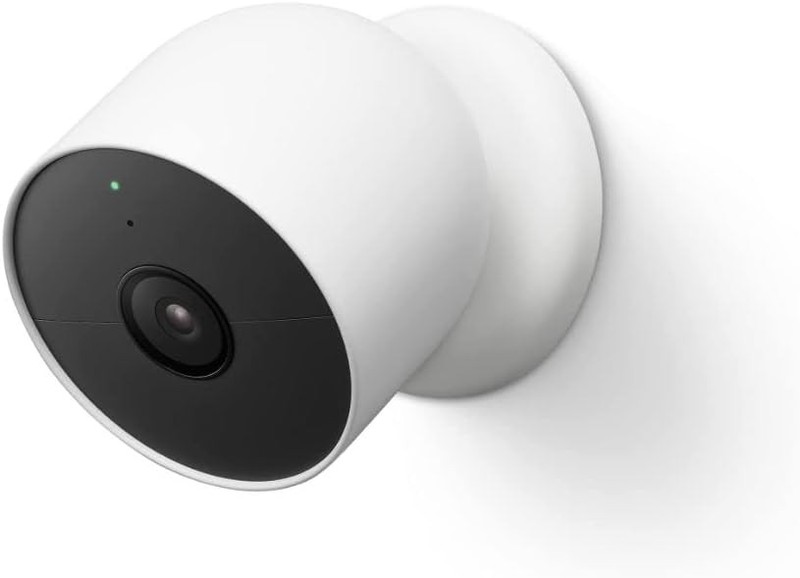 Google Nest Cam Indoor/Outdoor 2nd Gen 1080p Security Camera With Solar Power gallery
