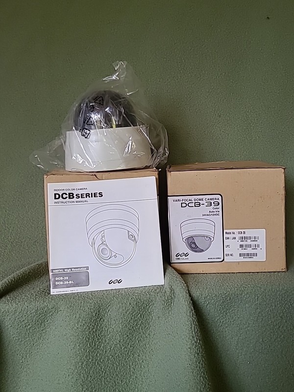 CBC DCB-39 Mini Dome HD Camera New In Box