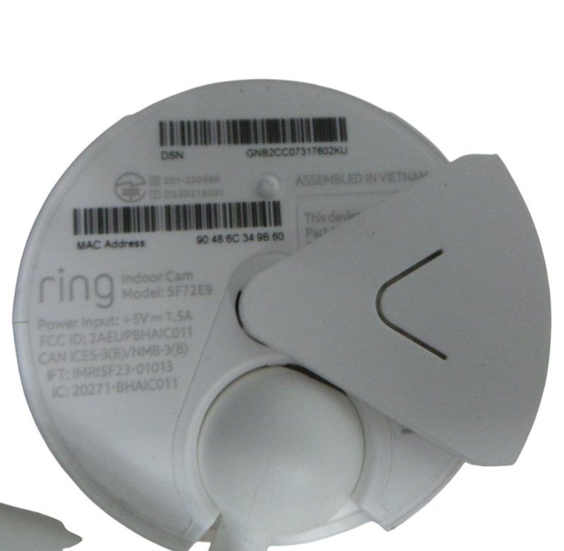 Lot of 3 Ring Indoor Security Camera (2nd Gen) 5F72E9 - Free Shipping gallery