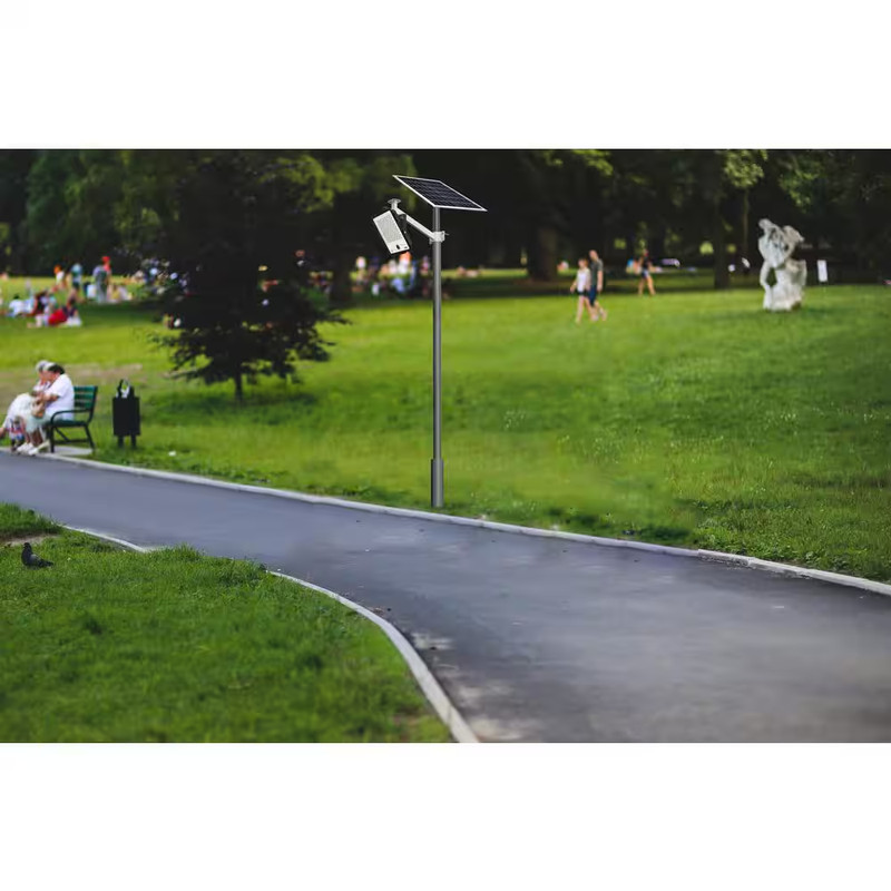 Solar Powered Outdoor 1080P Home Security Wi-Fi IP Camera with 400-Watt Motion R gallery
