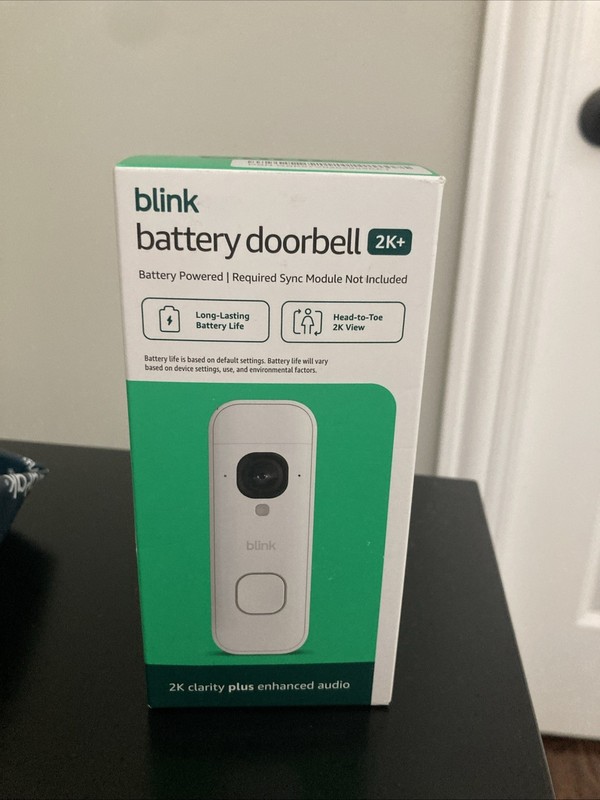 Blink Battery Doorbell 2K+