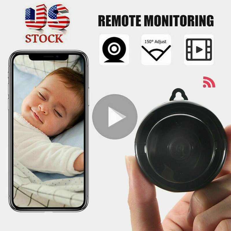 1x 1080P CCTV Camera WiFi Wireless IR Indoor Outdoor Security Night Vision Home