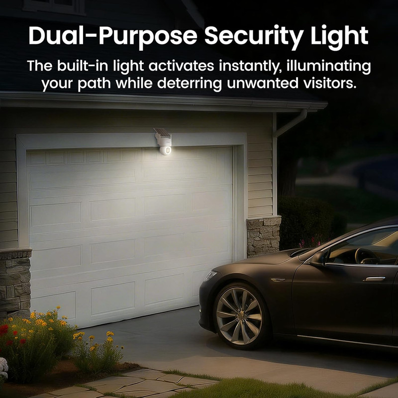 Solarcam D1 Max 2-Cam Kit, 4K Solar Security Cameras Outdoor Wireless, 360° Pan gallery