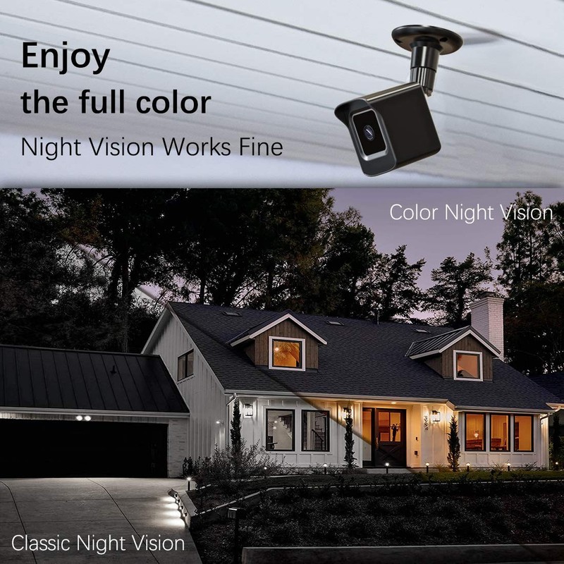 Mount for All-New Wyze Cam V4 and V3, Weatherproof Protective Cover and 360 D... gallery